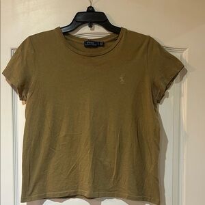 Polo by Ralph Lauren Women's olive/Khaki Short Sleeve Tee